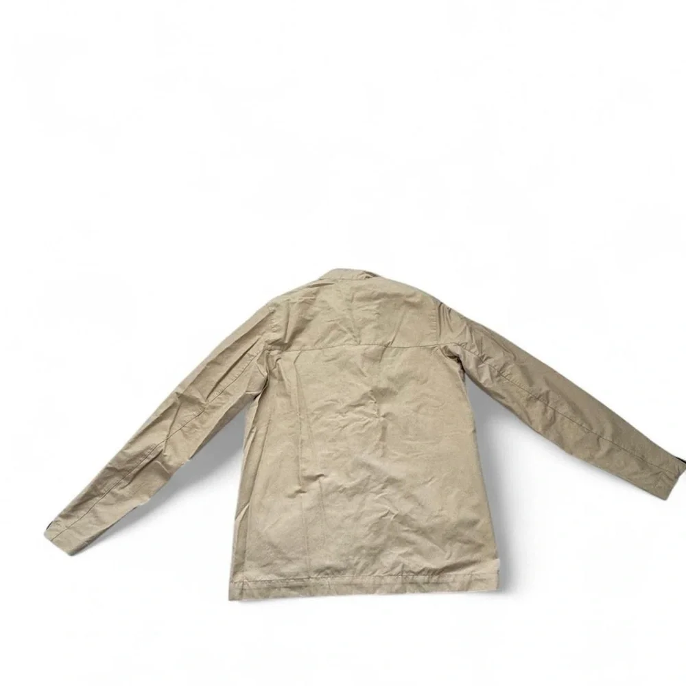Nike Men's Beige Lightweight Shirt Jacket - Picture 3 of 8